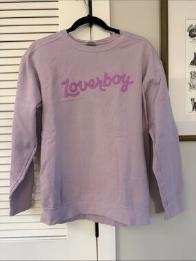 Loverboy Lavender Crewneck Sweatshirt